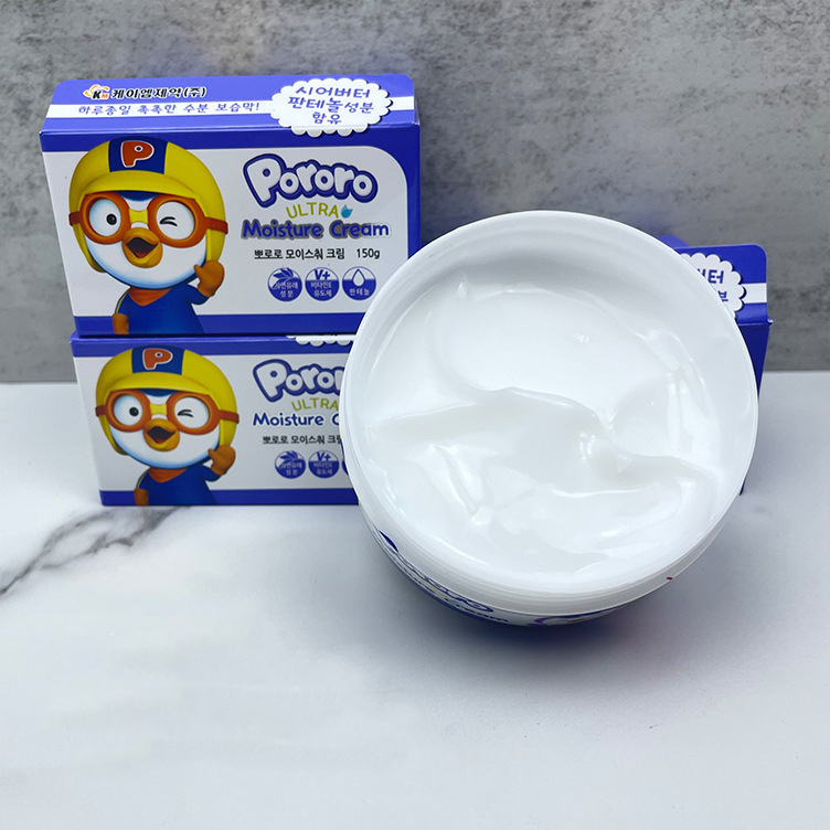 Kem nẻ Pororo Moisture Cream kem dưỡng ẩm da mặt body toàn thân an toàn cho da em bé da nhạy cảm Hàn Quốc 150g