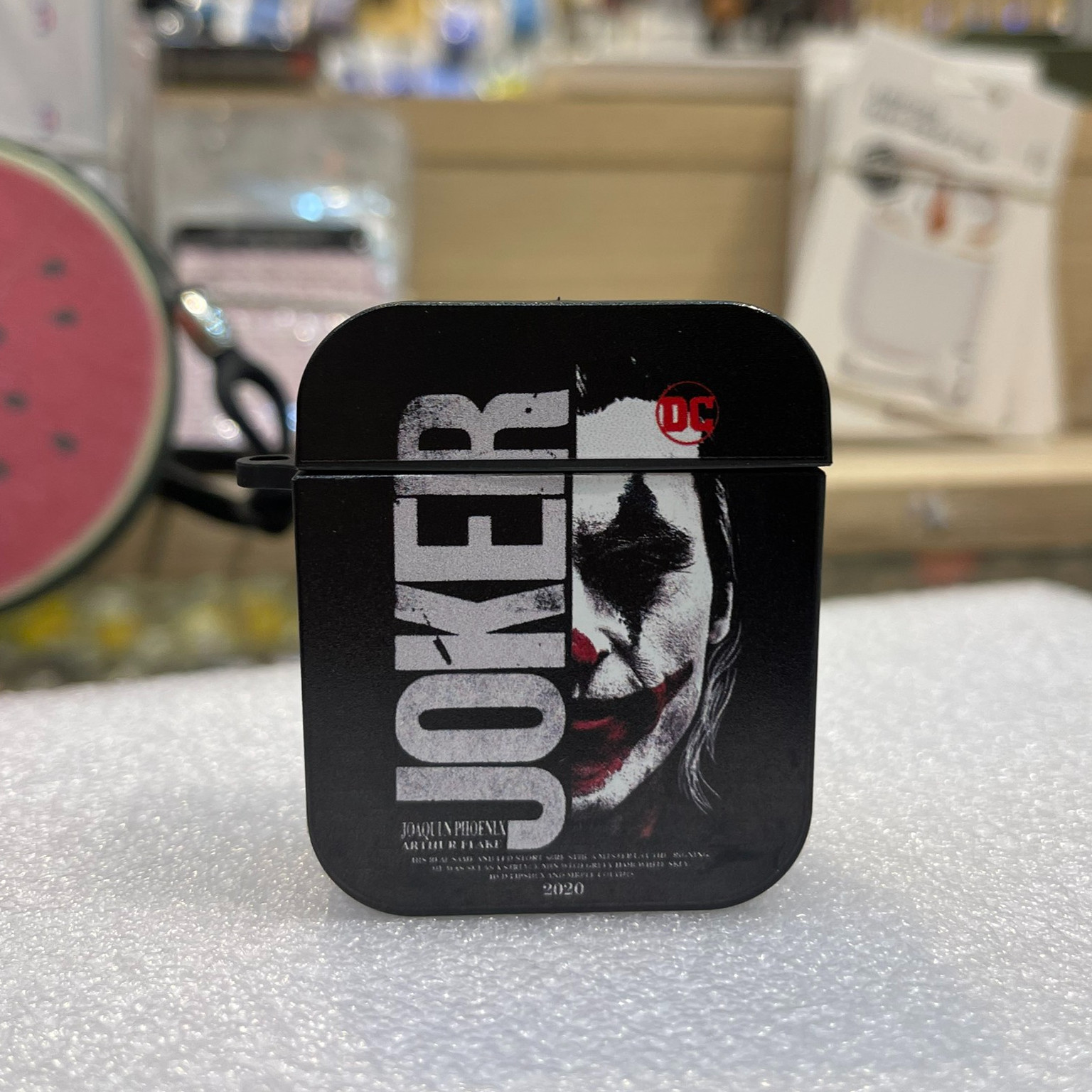 Bao Case Silicon Cho Tai Nghe Apple AirPods 1 / AirPods 2 - Joker Màu Đen