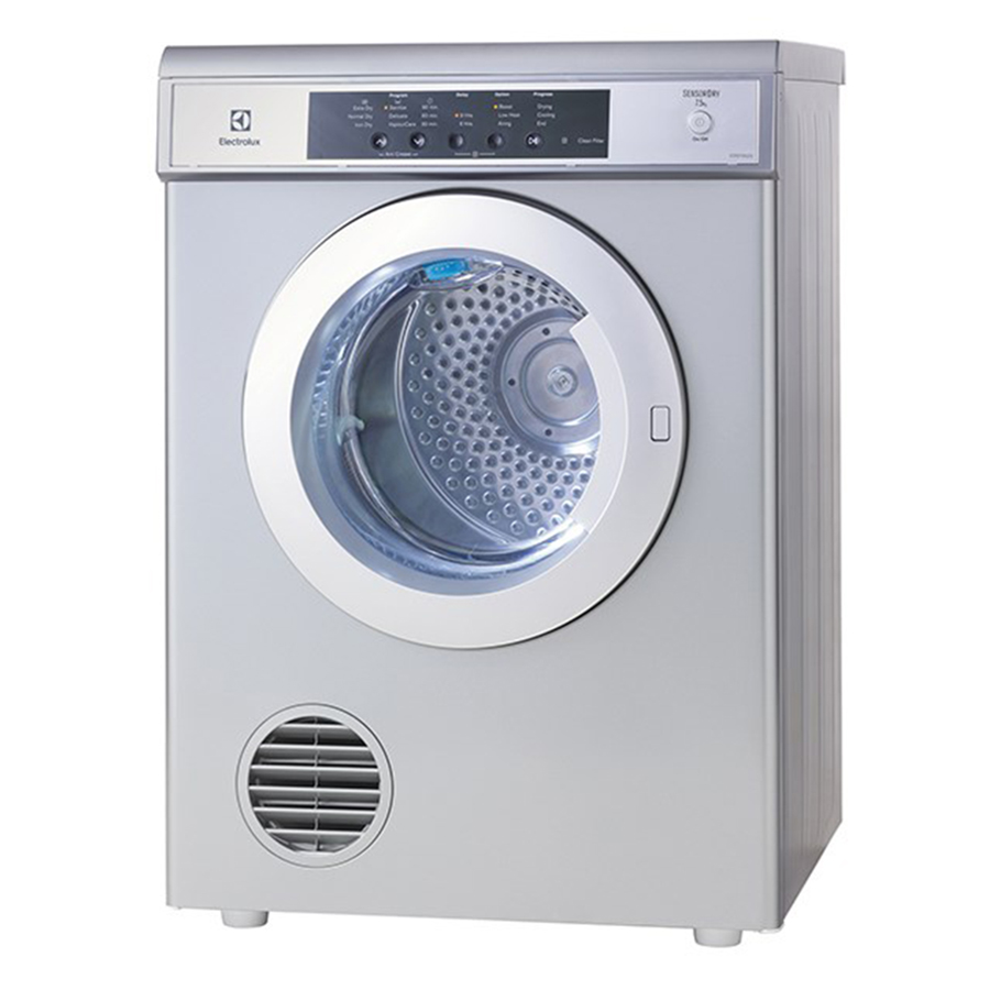 Máy Sấy Cửa Trước Electrolux EDS7552S (7.5kg) - Xám Bạc - Hàngchính hãng