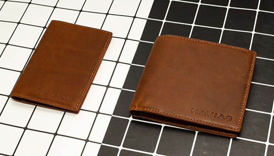 Couple Ví Da Thật Cao Cấp Enus &amp; Gapple Handcrafted Wallet_HAVIAS