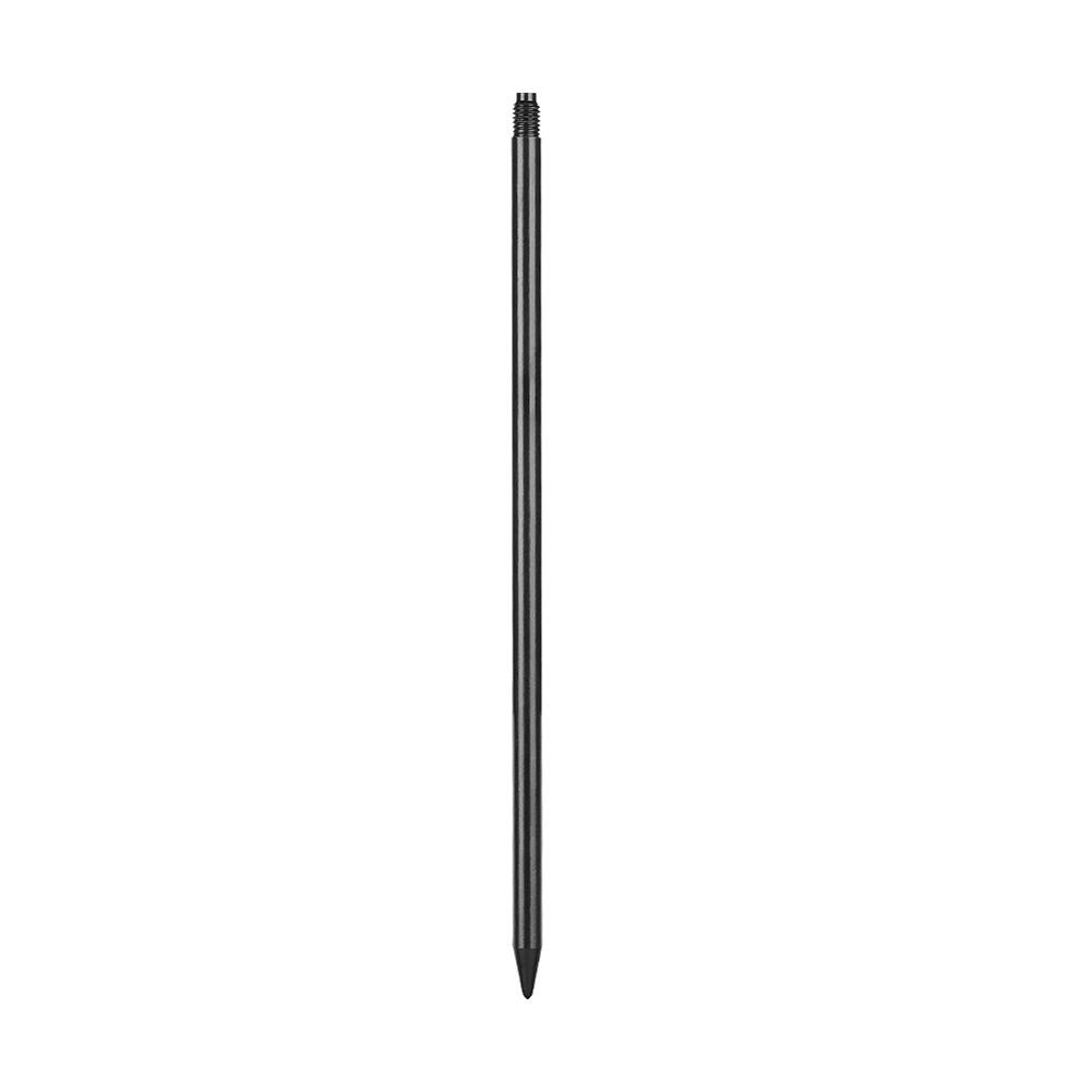 Ground Nail Practical High Strength Metal Black Ground Stakes for Outdoor Camping Hiking Light Bracket Ground Nail