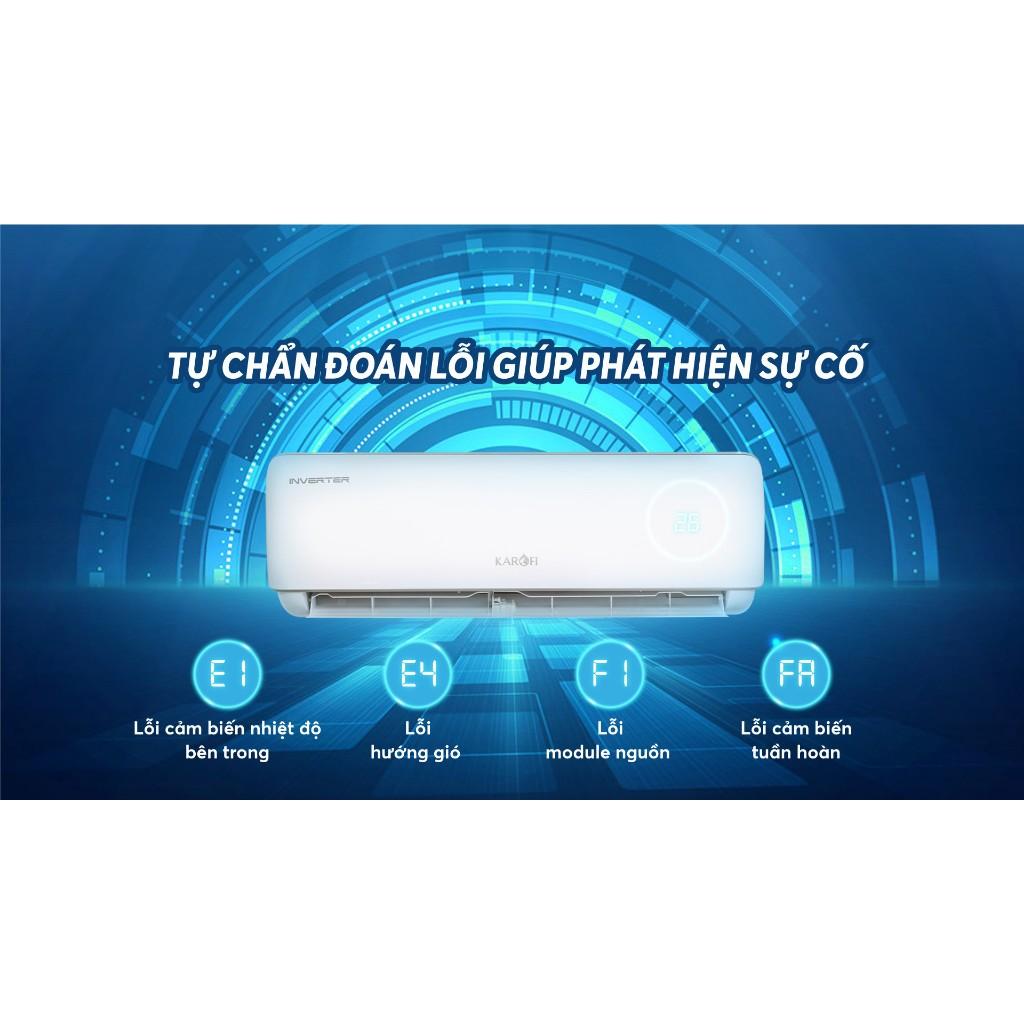 Máy điều hòa treo tường KAROFI KDC-WI12 - Lắp đặt miễn phí toàn quốc - Hàng Chính Hãng