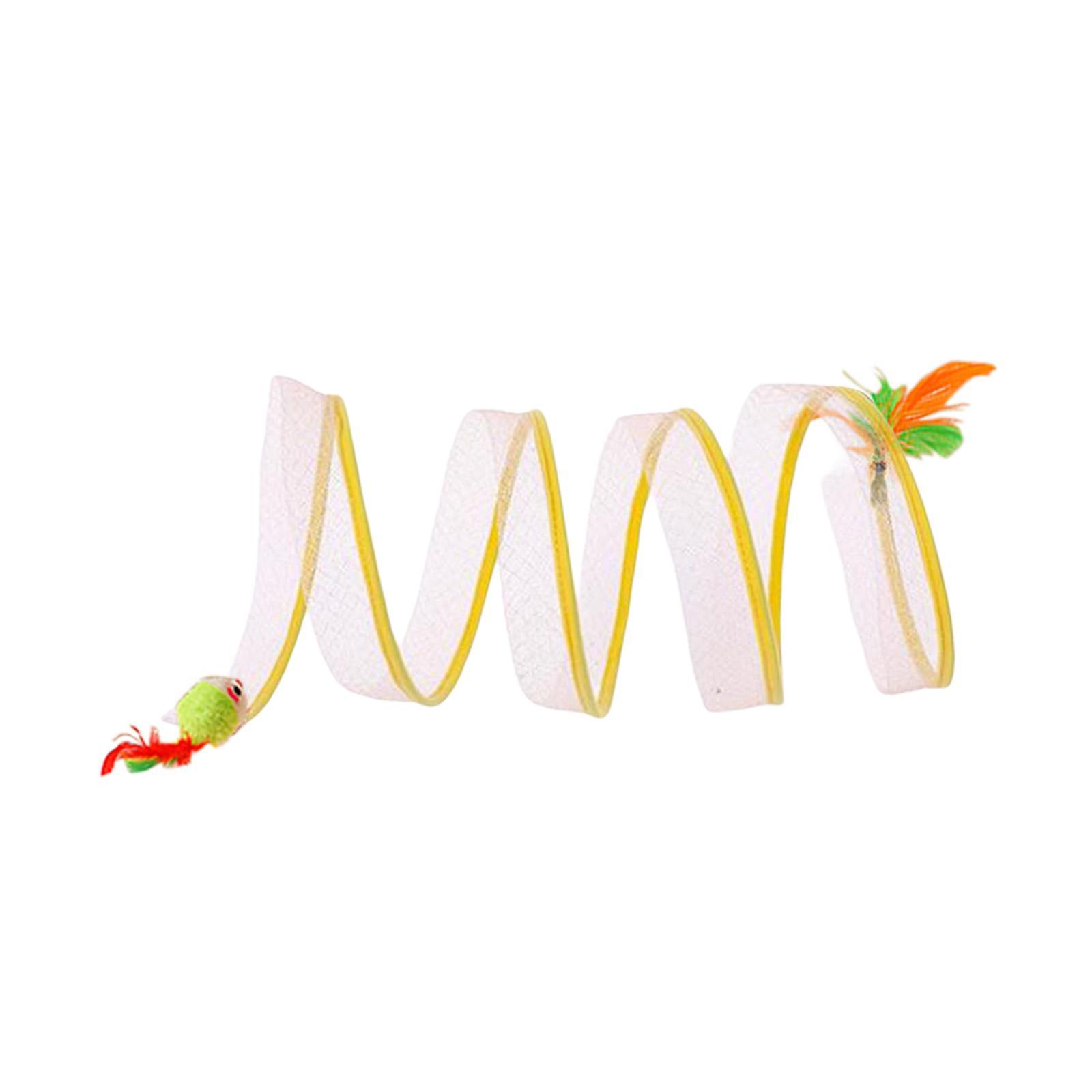 Cat Tunnel Tube Collapsible Small Animals Pet Toy Kitten Interactive Cat Toy