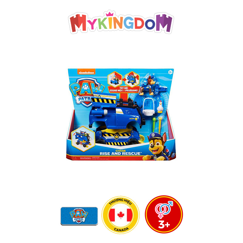 Đồ Chơi PAW PATROL Xe Cứu Hộ Giải Cứu Nâng Cao 6062104