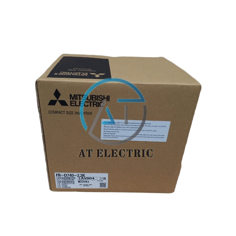 Biến Tần / Inverter  Mitsubishi FR-D740-2.2K | Hàng Chính Hãng