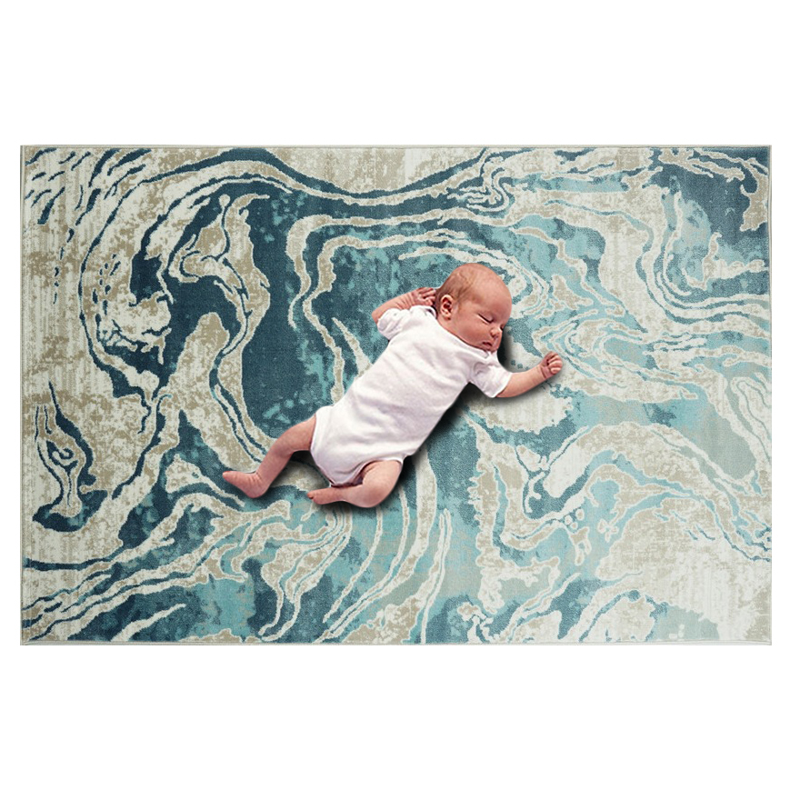 Thảm nằm chơi cho bé IC23 sợi ngắn