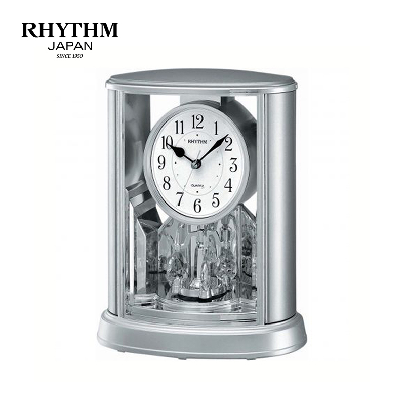 Đồng hồ Rhythm 4SG724WR19 Kt 19.6 x 24.0 x 10.6cm, 870g. Vỏ nhựa. Dùng Pin.