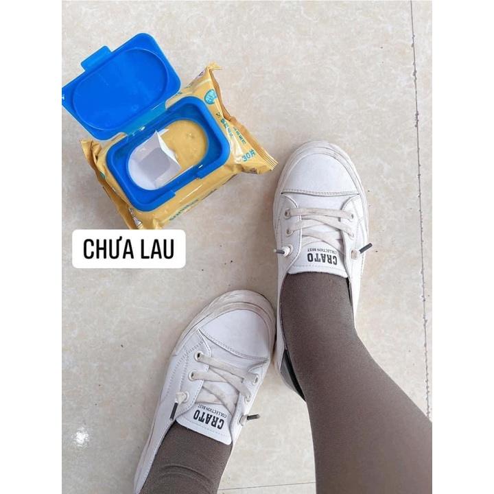 Khăn Giấy Ướt Lau Giầy Wipes Sneaker