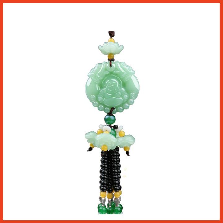 Dây treo xe oto tượng Phật mang bình an -