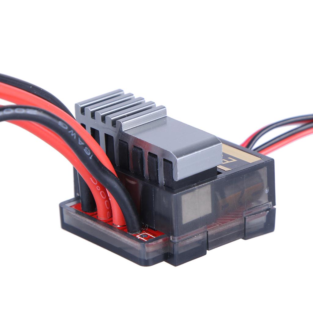 2x Rc 320A Brushed ESC Motor Controller 1:8 1: 10 RC Car Truck Buggy Ship Boat Tank