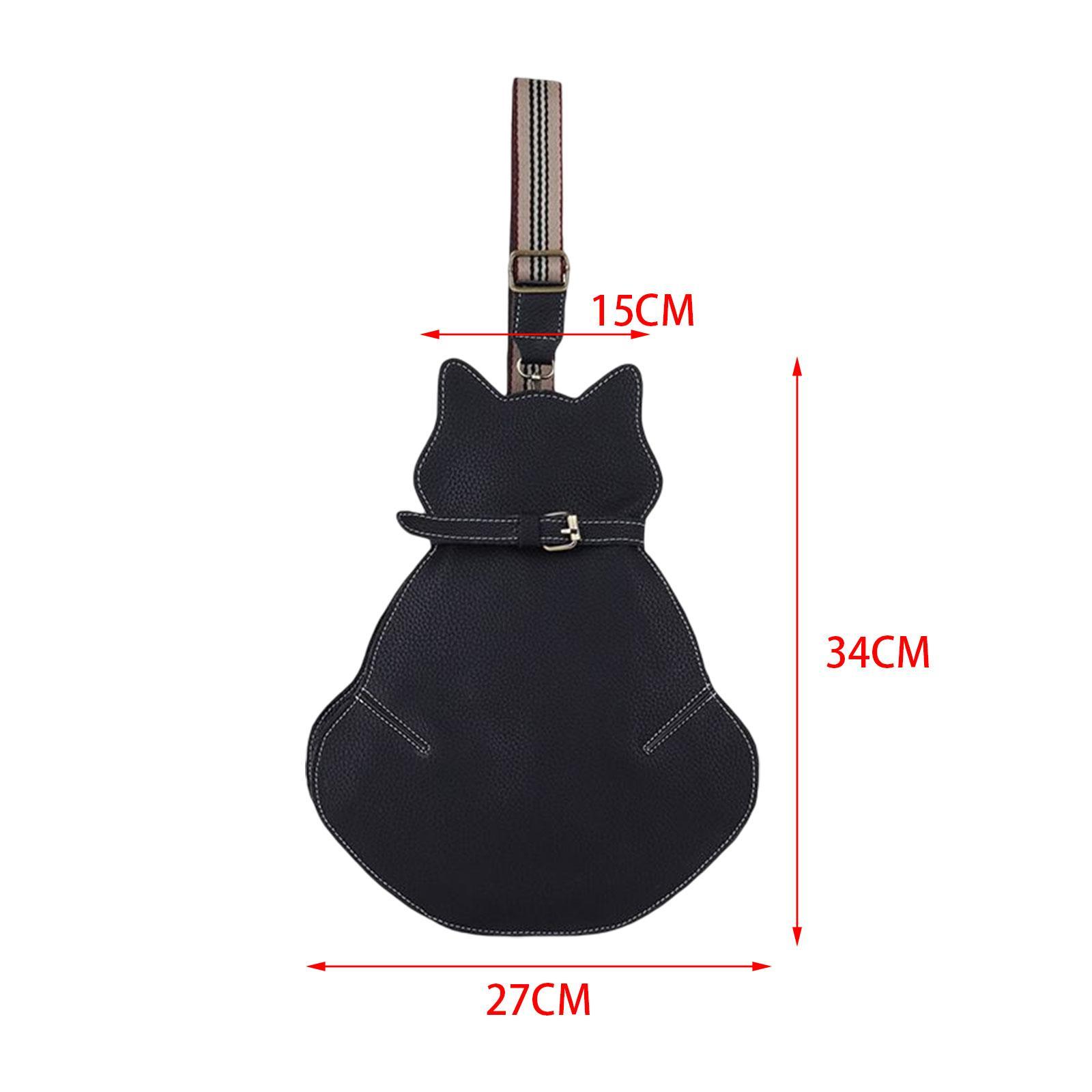 Bags Crossbody Multipurpose Lady Gift PU Leather for Gym travel Black