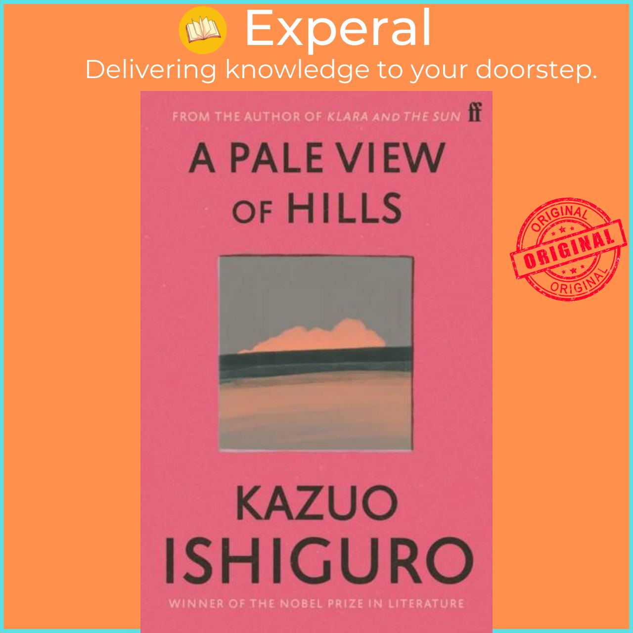 Sách - A Pale View of Hills by Kazuo Ishiguro (UK edition, paperback)