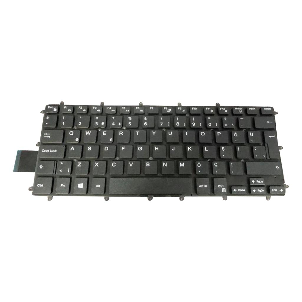 Black Turkish Keyboard For  Inspiron 5368 5378 7368 7378 7460 Laptop