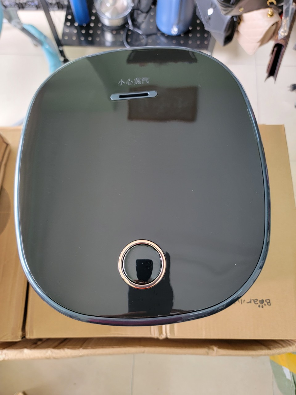 Nồi cơm đa năng BH 12 THÁNG Nồi cơm điện Bear dung tích 5L nấu cơm, cháo, hầm canh hẹn giờ cực tiện lợi-Hàng chính hãng