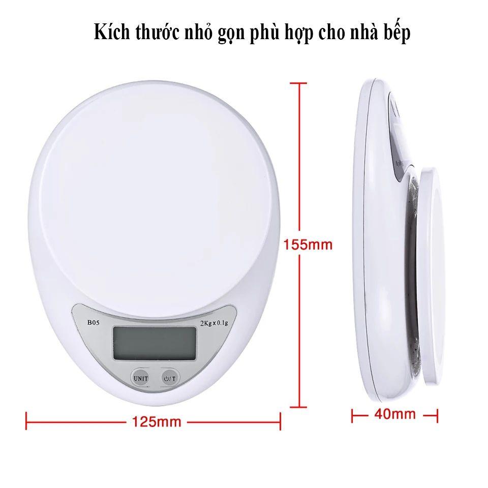 Cân tiểu ly điện tử nhà bếp mini làm bánh đồ ăn nguyên liệu chính xác cao