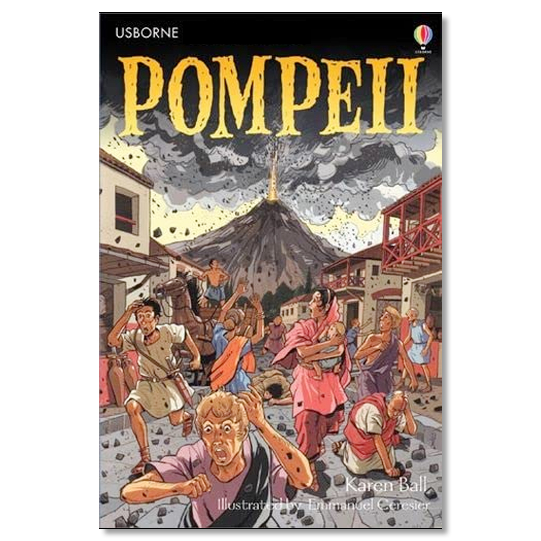 Sách - Pompeii - Usborne - Karen Ball