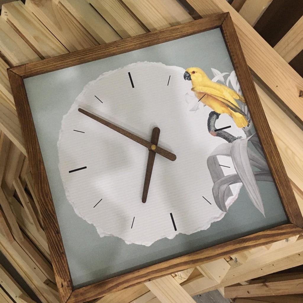 Đồng hồ treo tường gỗ Artclock C73