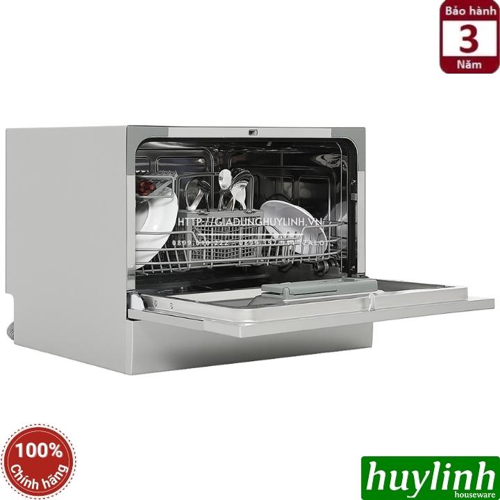 Máy rửa chén bát để bàn Hafele HDW-T50A - 538.21.190 - 6 bộ Âu [Phù hợp gia đình 2 - 4 người] - hàng chính hãng