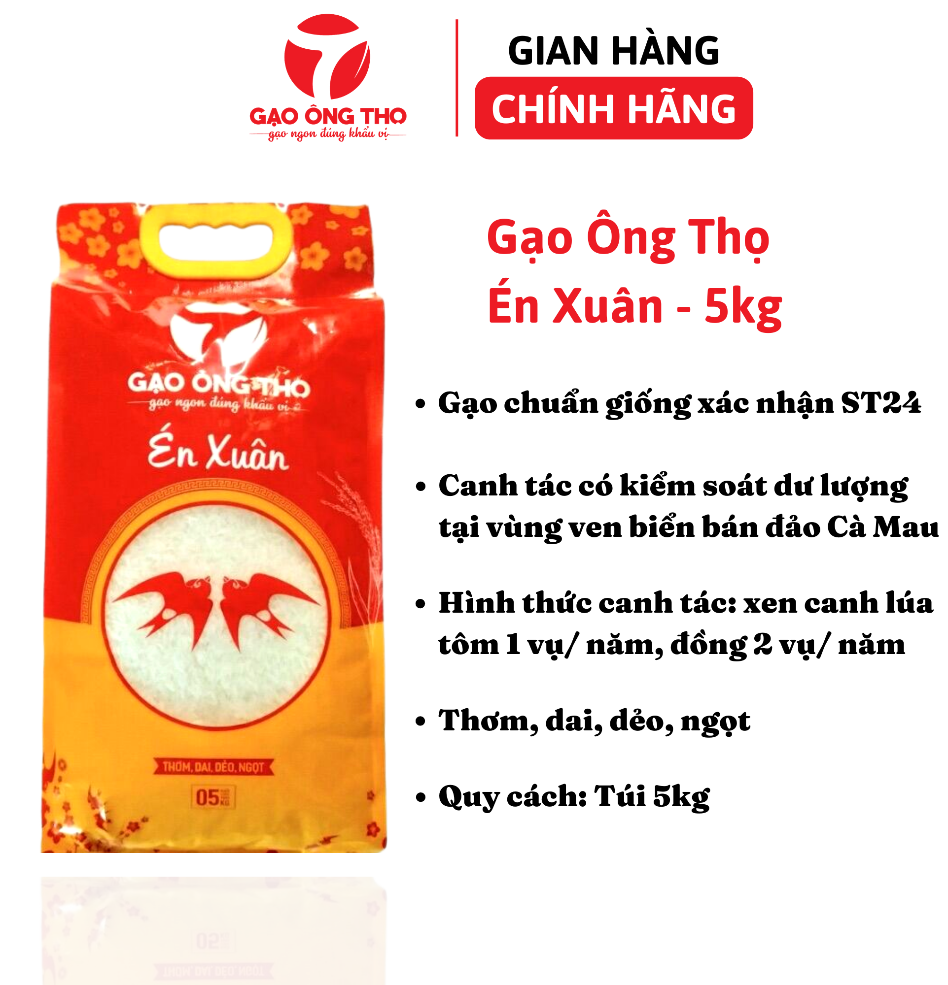 Gạo Ông Thọ Én Xuân