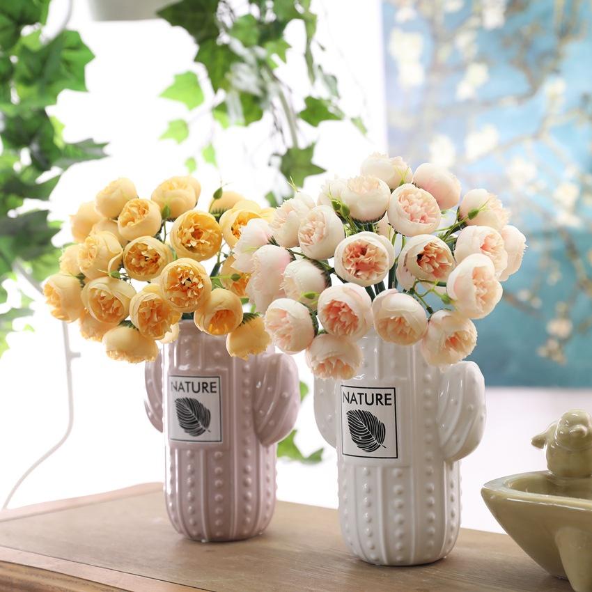 Bó 27 bông hoa hồng trà