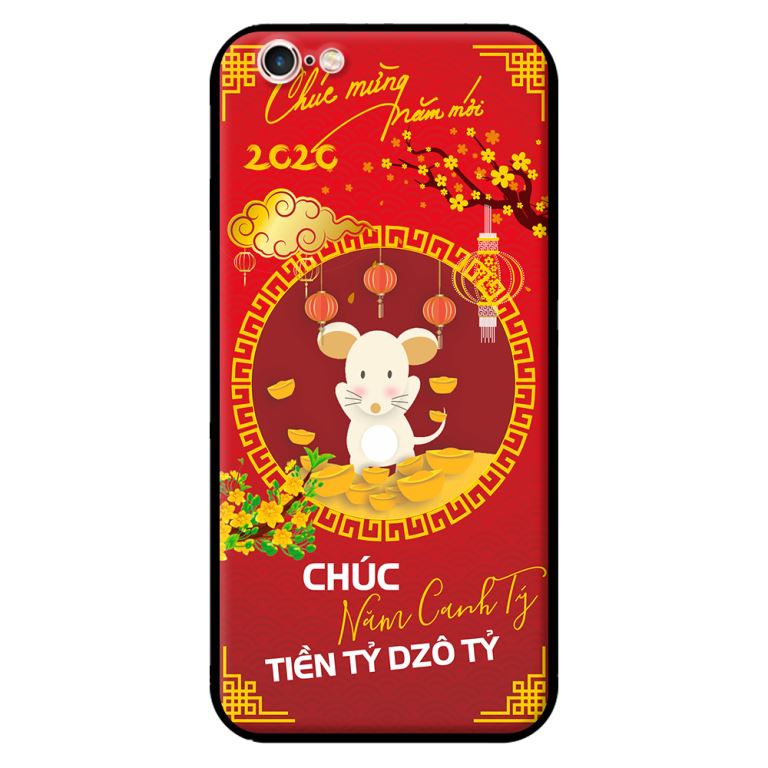 Ốp lưng in cho Iphone 6/6s Mẫu Tết 2020  - Hàng chính hãng