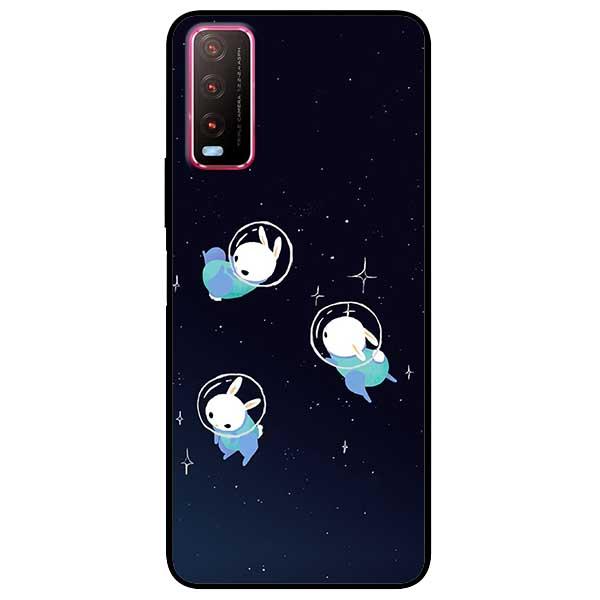 Ốp lưng dành cho Vivo Y20 - Vivo Y20s - Vivo Y12s - Thỏ Vũ Trụ