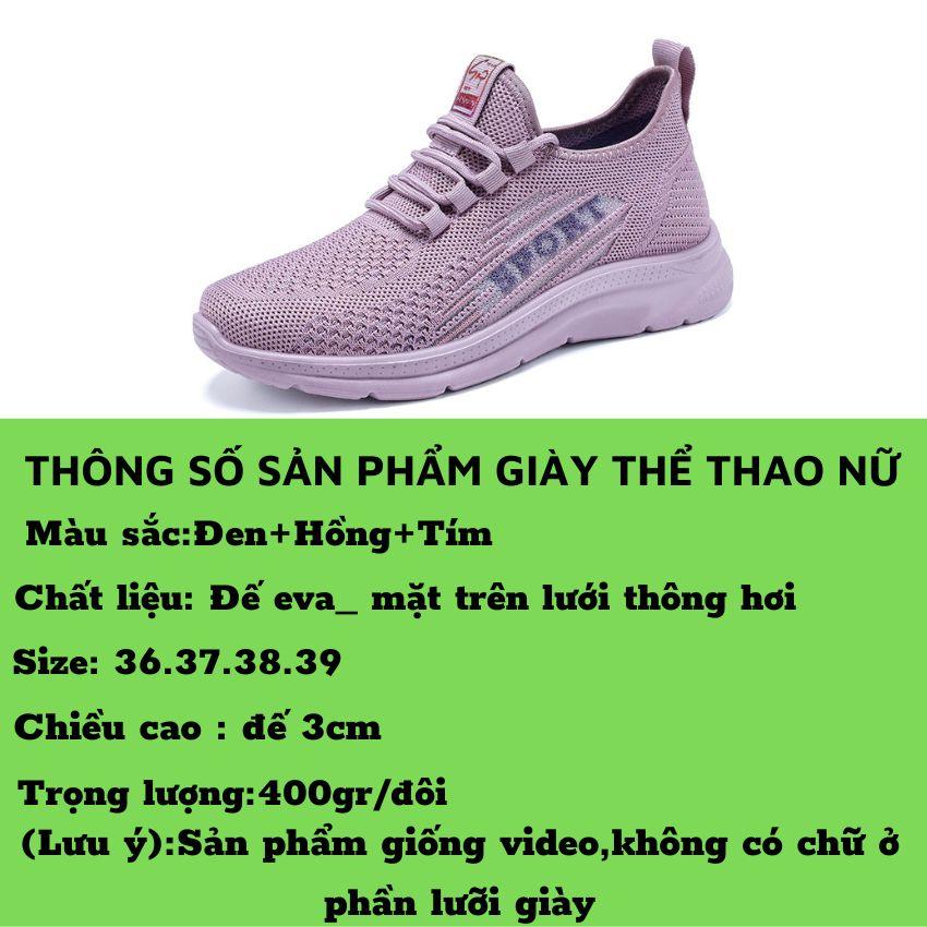 Giày Thể Thao Nữ Siêu Nhẹ Chạy Bộ,Tập Gym,Chơi Thể Thao,Đi Làm,Đi Chơi Êm Chân Thoáng Khí Cổ Vừa GTTN17