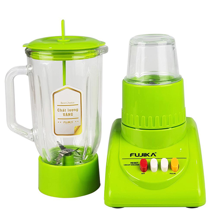 Máy Xay Sinh Tố Fujika FJ-9 Nhiều Chế Độ Xay 2 Cối Thủy Tinh Công Suất 350W Dung Tích 1,25L - Hàng Chính Hãng