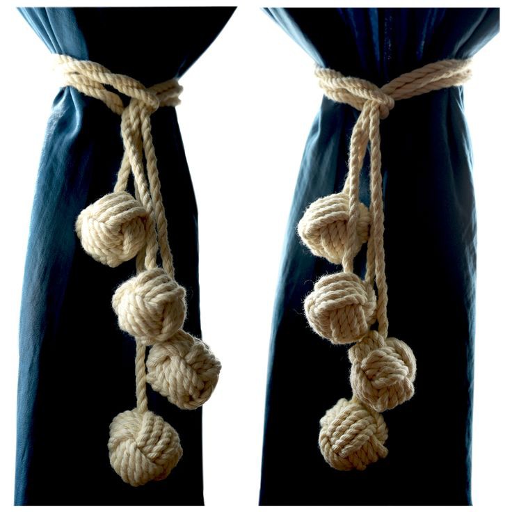 1 Dây buộc vén rèm macrame monkey first xinh xắn