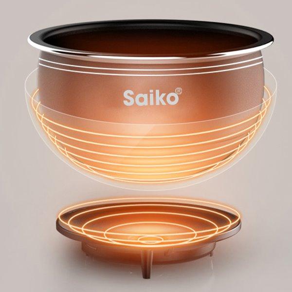 Nồi cơm điện cơ 1.2L Saiko RC-1202T