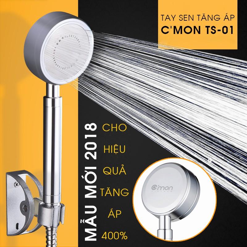 Bộ vòi sen tăng áp C'MON TS-01