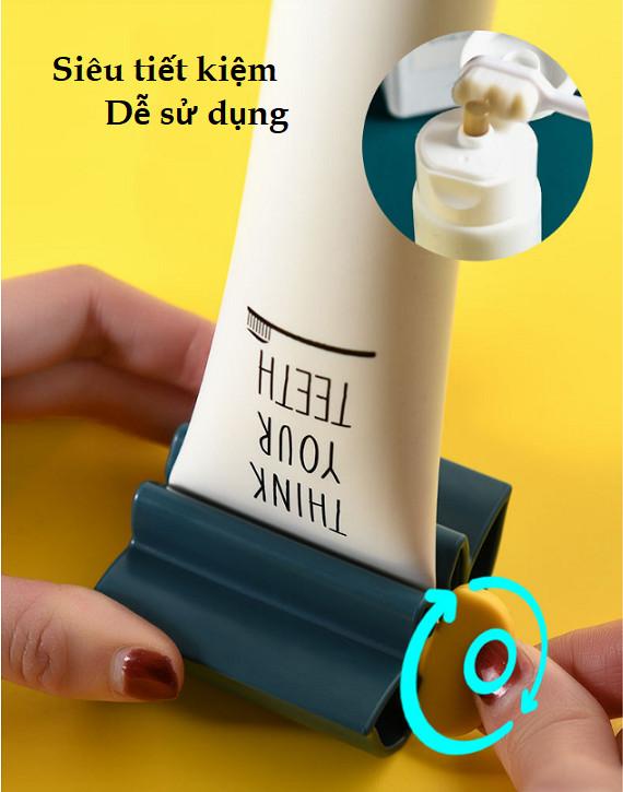 Dụng cụ nặn kem đánh răng dạng xoay cao cấp, thiết kế tiện lợi và dễ sử dụng GD411-NKXoayCC