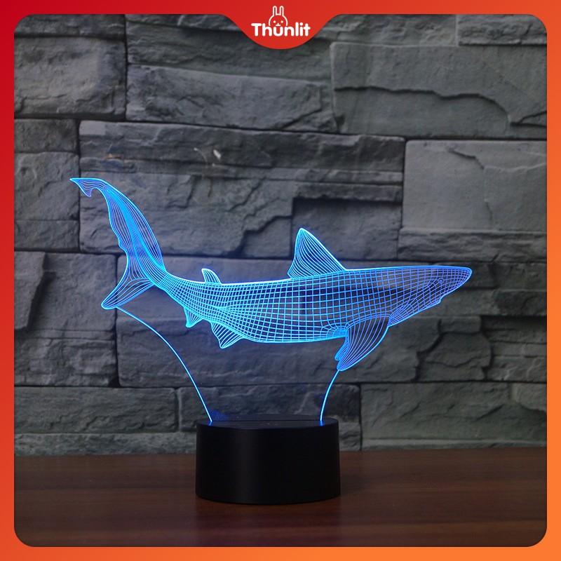 Thunlit Fish Night Light USB Plug-in Colorful Lights