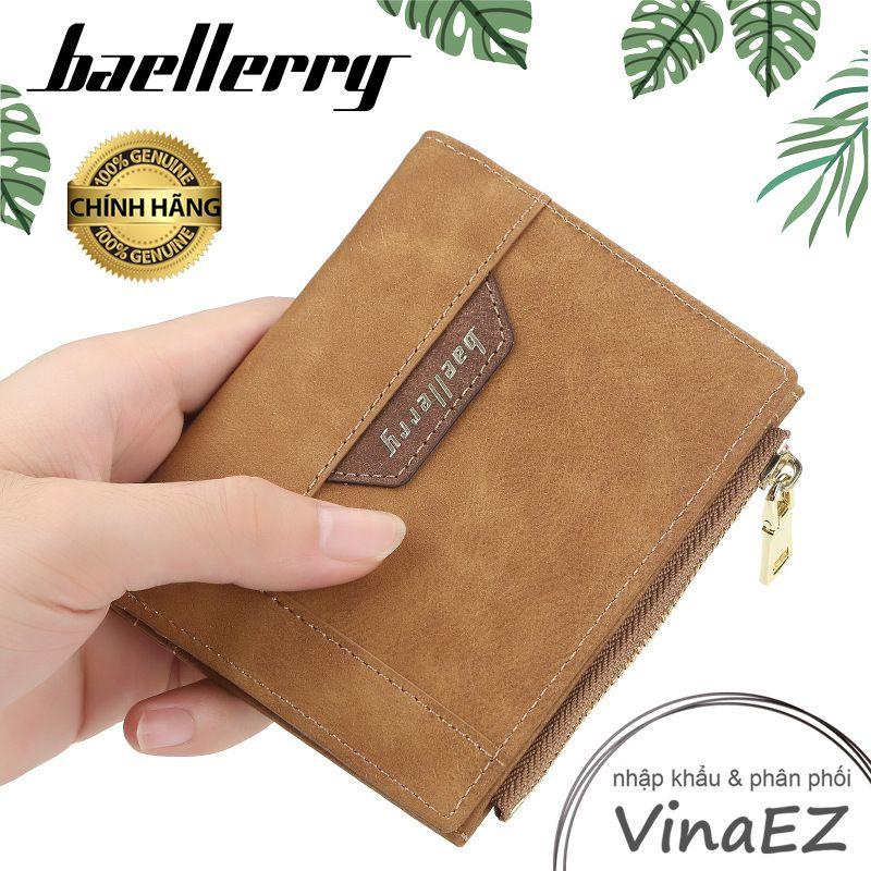 bóp ví nam nhỏ gọn, nhiều ngăn, phong cách trẻ trung với dây zip khóa sành điệu - DR053