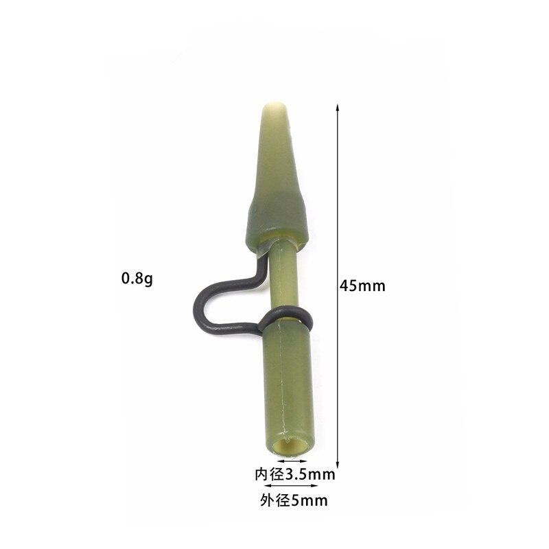 5pcs Heavy Duty Safety Clips Kit Quick Change Clips Swivel Snap Connector Carp Leads Weight Seeker Carp Fishing Equipment Tackle