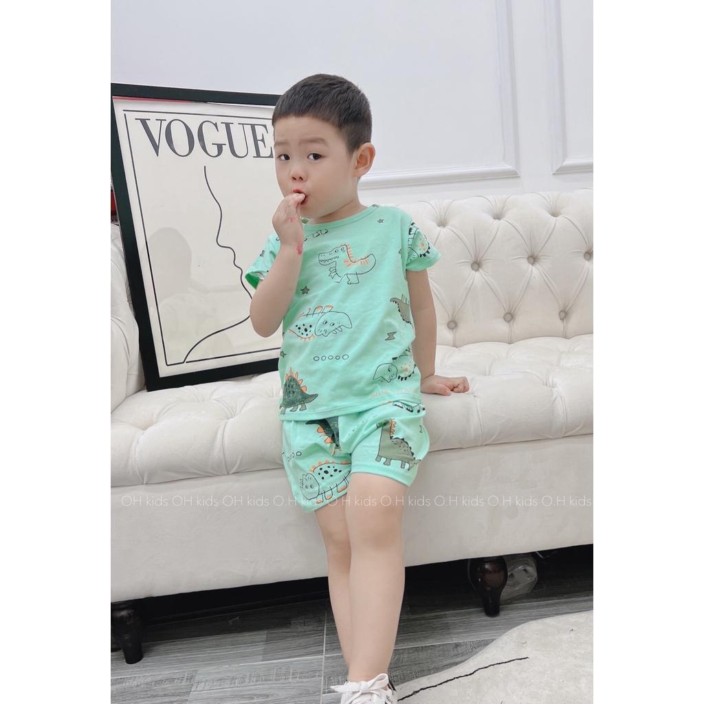 Đồ bộ cho bé sơ sinh size 5-14kg chất cotton mềm mịn mát