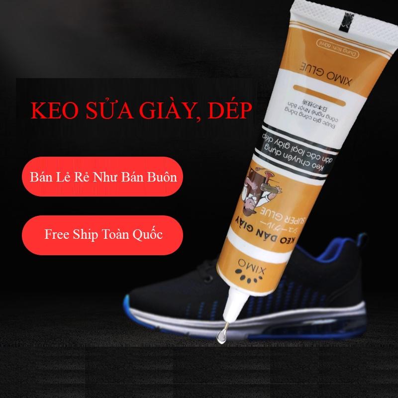 Keo dán giày nhiệt super glue ximo 100ml siêu dính cao cấp, chống nước tốt , trong suốt dễ sử dụng