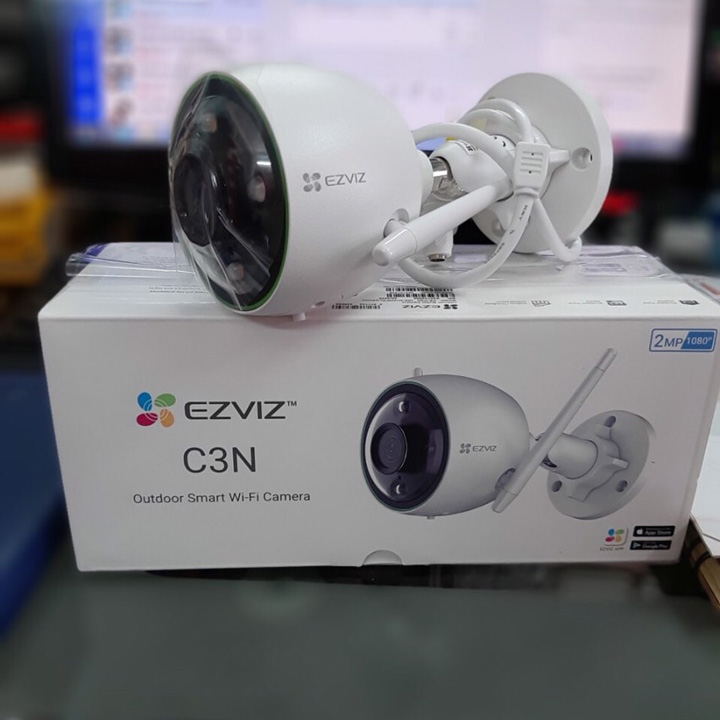 Camera IP Wifi thông minh 2MP ngoài trời EZVIZ C3N hàng chính hãng Nhà An Toàn