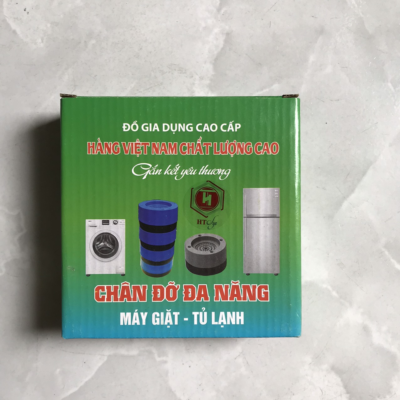 Bộ 04 chân đế cao su chống rung máy giặt   - HT SYS - Đế chống rung máy giặt - Đế chống ồn máy giặt, máy sấy,tủ lạnh, bàn ghế - Giao màu ngẫu nhiên