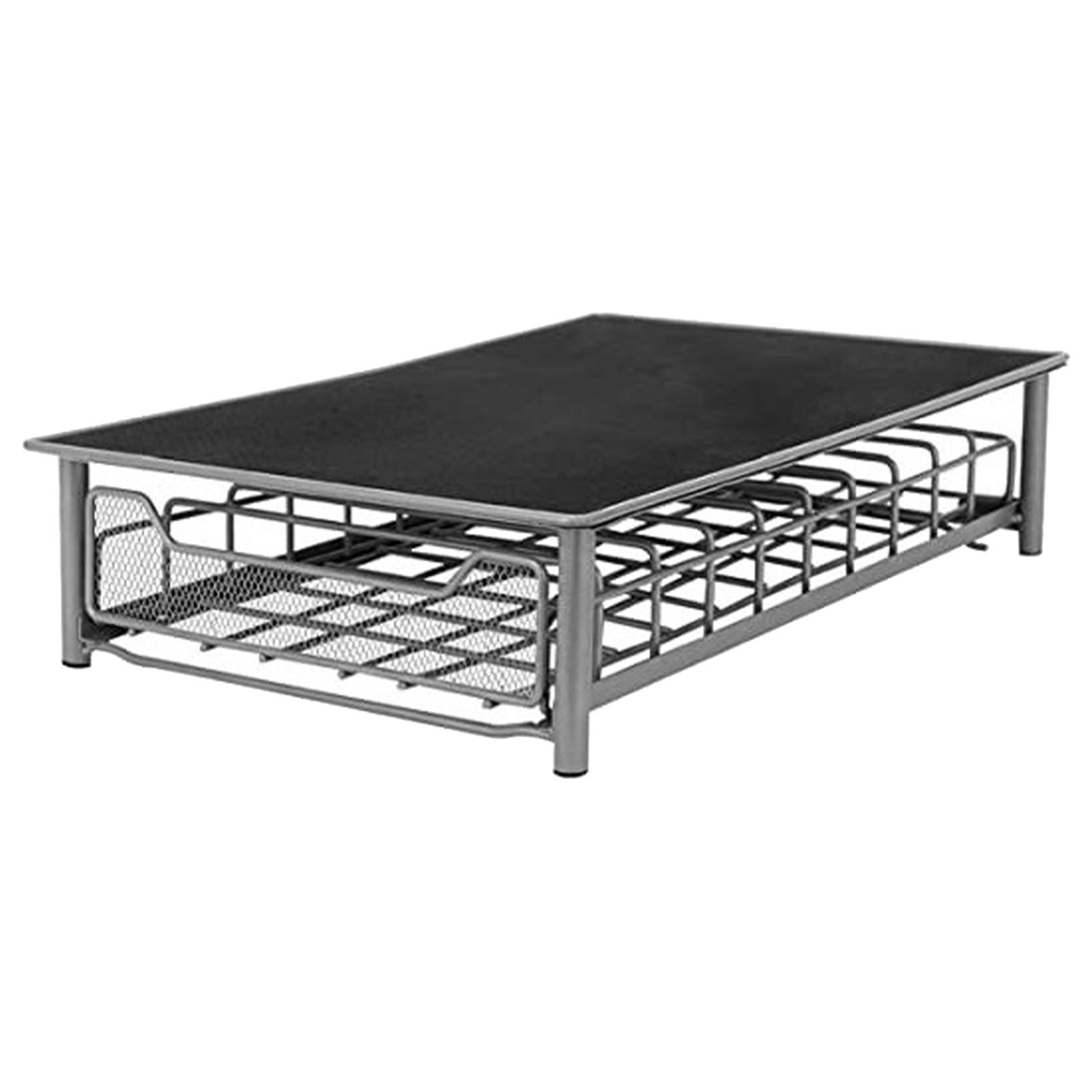 Iron Coffee Drawer Coffee Shelves Capsules Holder, for Office Cafe Home Bar Kitchen