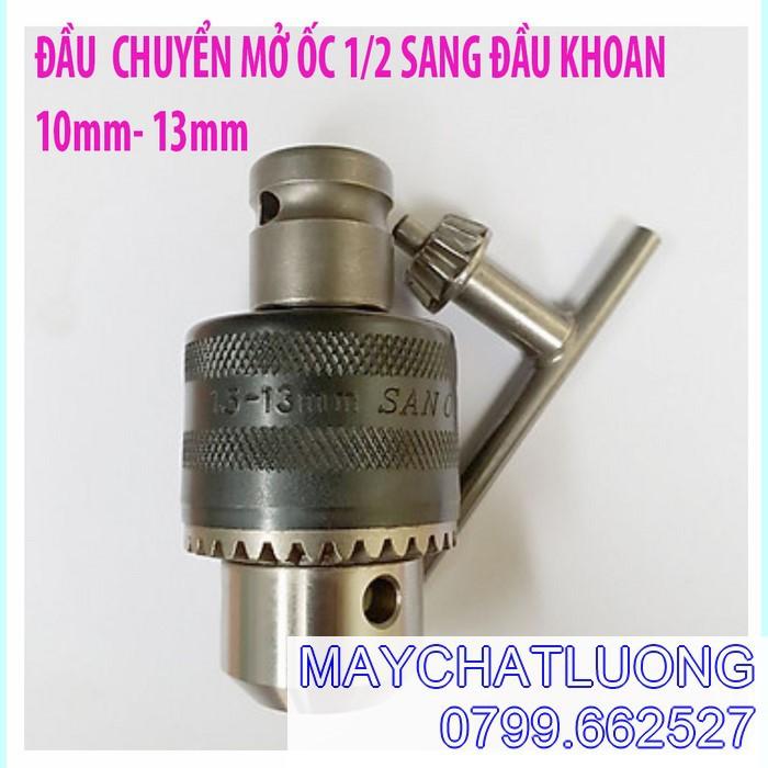 Đầu chuyển bulong sang đầu kẹp mũi khoan 13ly