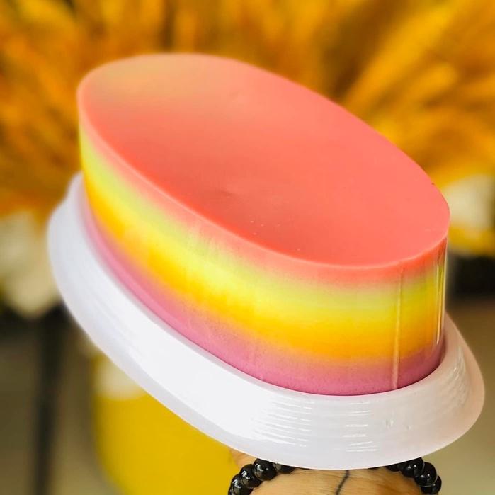 50 Hộp H12 Đế Trắng Oval Đựng Rau Câu - Bánh Mì Hoa Cúc - Bánh Bò Thốt Nốt - Rau Câu 3D