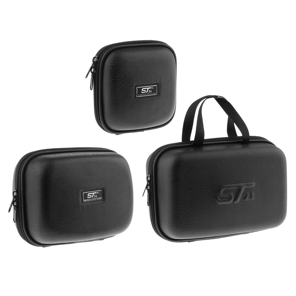 3pc Fishing Reel Protective Case Bag Spinning Raft Reel Pouch Cover