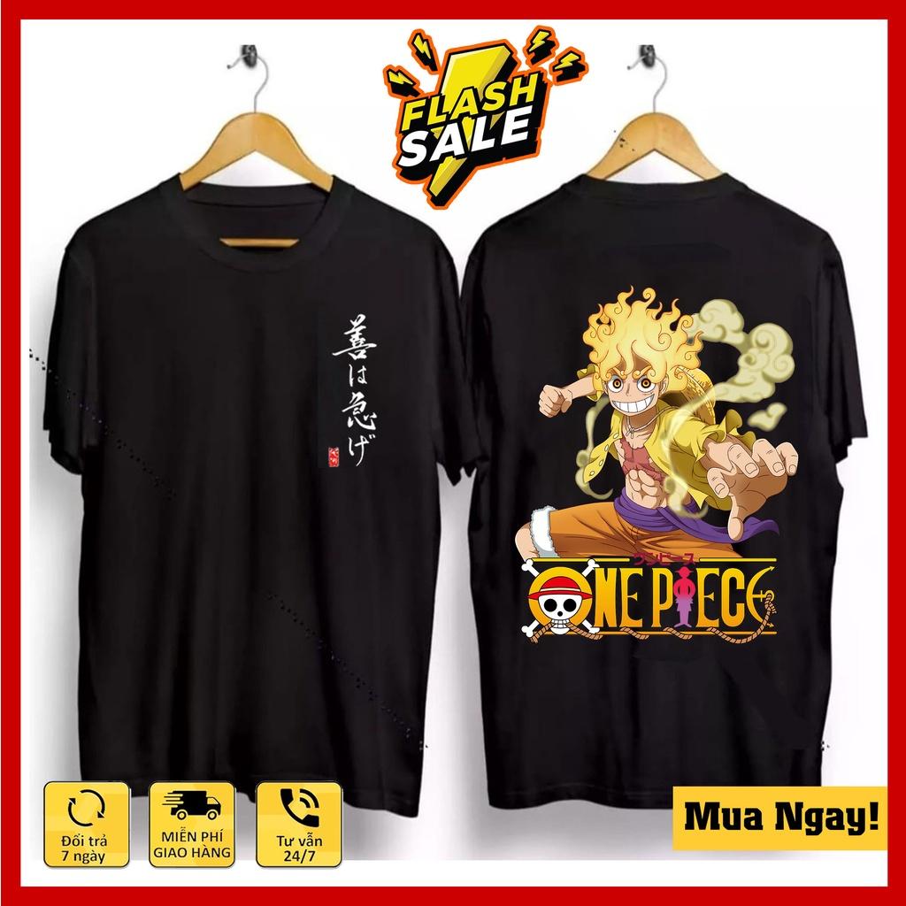 Áo Luffy Gear 5, Áo Anime One Piece Cực Ngầu, Giá Siêu Rẻ