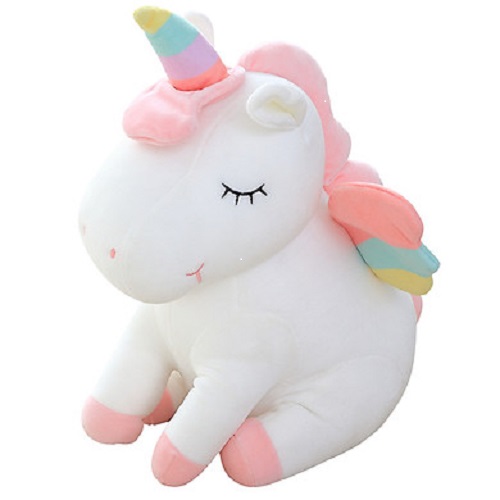 Gấu Bông Kỳ Lân Biển Unicorn Siêu Dễ Thương - Trắng