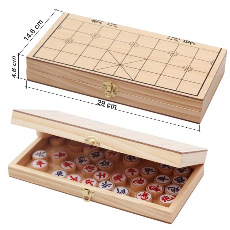Bộ cở tướng và bàn cờ bằng gỗ tự nhiên