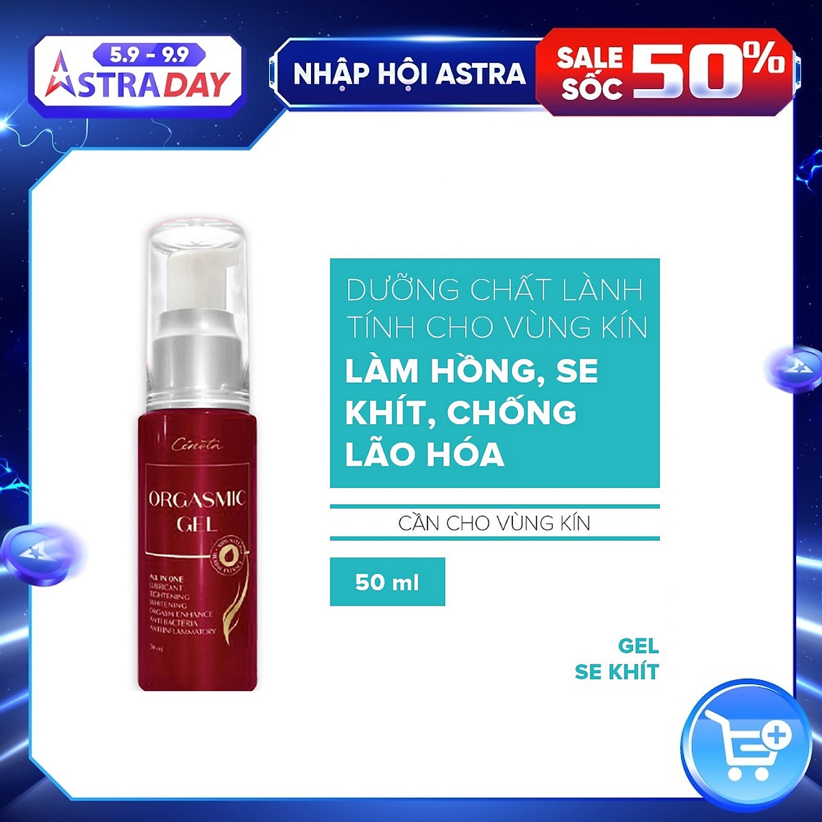 Gel se khít Làm hồng Trẻ hóa vùng kin Cenota Chính Hãng An toàn - Hiệu quả