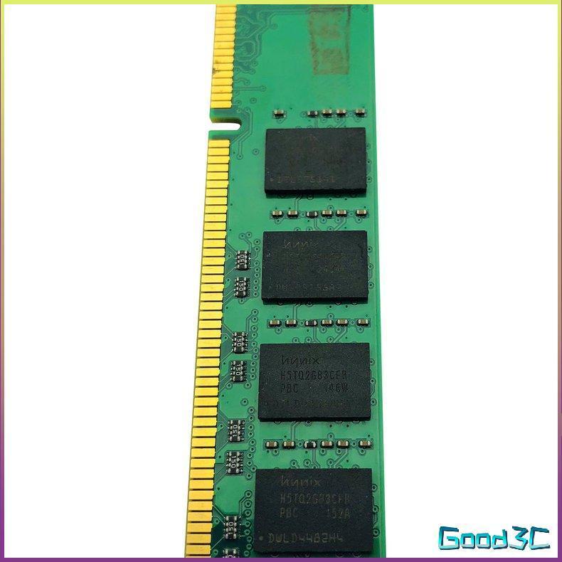 Mô-đun bộ nhớ RAM 2GB Phụ kiện máy tính để bàn DDR3 màu xanh lá cây di động
