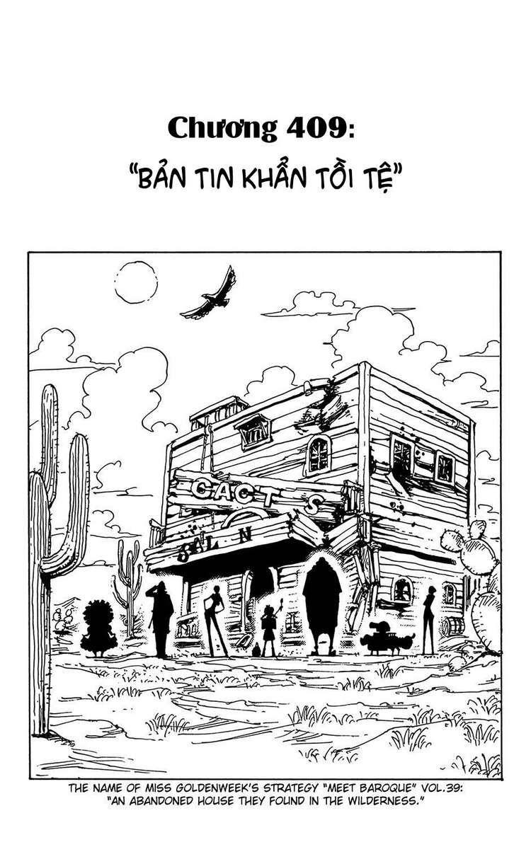 đảo hải tặc - one piece chapter 409 1