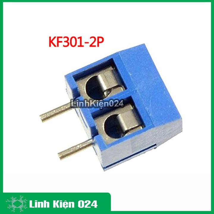 Combo 10 Cọc Nguồn Hàn Mạch KF301-2P 300V 15A Xanh Dương